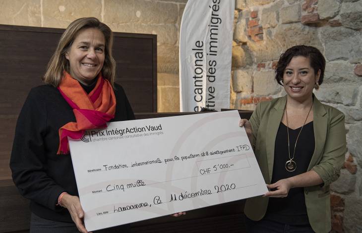 Remise du prix IntégrAction Vaud 2020