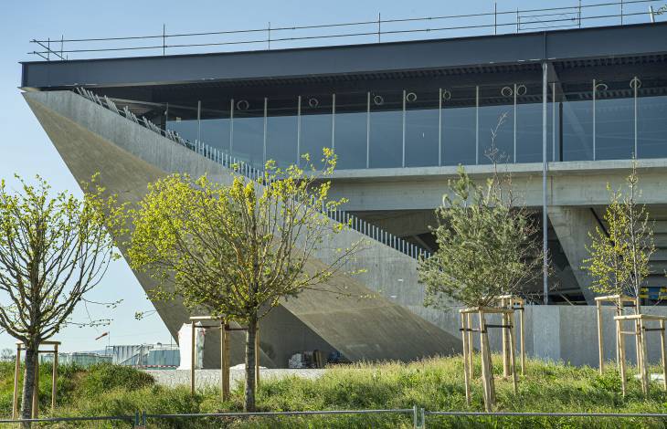 Subvention pour la construction du stade de foot de la Tuilière à Lausanne